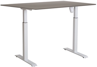 Компьютерный стол регулируемая высота Sun-flex EasyDesk Adapt II, белый/серый
