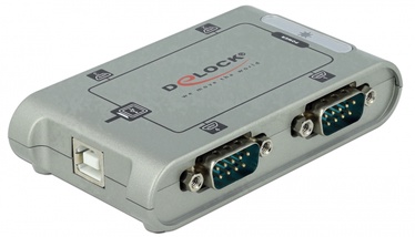 Adapteris Delock USB 2.0 To 4 x Serial Adapter 87414