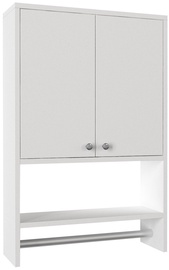 Vannitoakapp Kalune Design Vira, valge, 19.5 x 59.3 cm x 90 cm