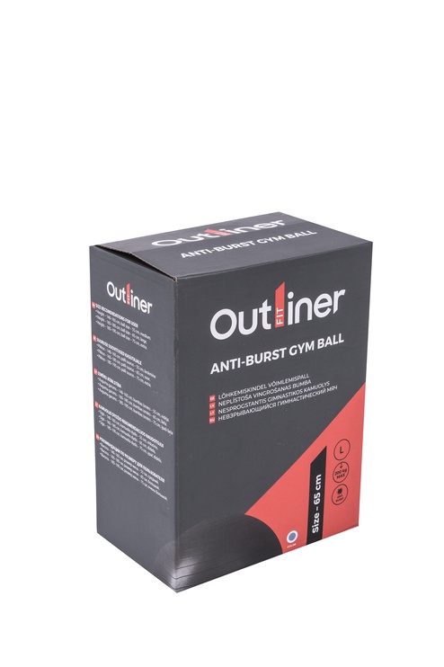 Гимнастический мяч Outliner -, синий, 650 мм