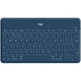 Клавиатура Logitech EN, синий, беспроводная
