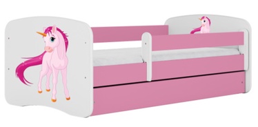 Детская кровать одноместная Kocot Kids Babydreams Unicorn, розовый, 184 x 90 см, c ящиком для постельного белья