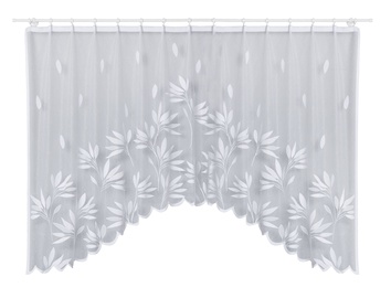 Дневные шторы Domoletti, белый, 300 см x 150 см