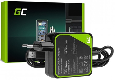 Зарядное устройство Green Cell PRO, 40 Вт, 20 В, 1.2 м