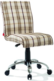 Офисный стул Kalune Design Soft, 60 x 56 x 96 см, коричневый/бежевый