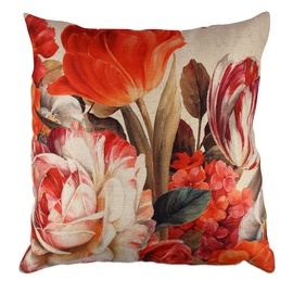 Dekoratiivne padi Mioli Decor 10848, punane/mitmevärviline, 430 mm x 430 mm