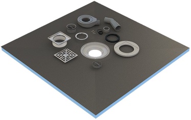 Dušialus XPS Tycroc Trapiga, 1000 mm x 1000 mm x 20 mm