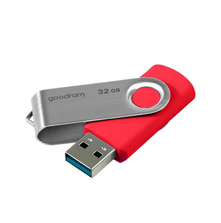 USB atmintinė Goodram Twister UTS3, raudona, 32 GB