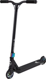 Самокат Longway Summit Pro, черный/хромовый/многоцветный