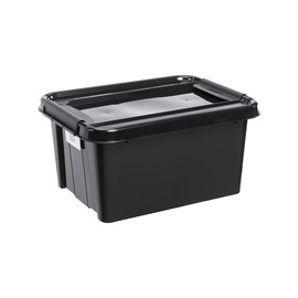 Uzglabāšanas kaste Pro Box, 32 l, melna, 51 x 39 x 25.8 cm