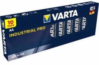 Elementai Varta Industrial Pro, LR6, 1.5 V, 10 vnt.