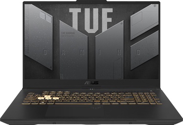 Sülearvuti Asus TUF Gaming F17 FX707ZM-KH082W 90NR09G1-M005U0, Intel® Core™ i7-12700H, 16 GB, 512 GB, 17.3 "