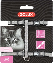 Шлейка Zolux Shiny 520024NOI, 11 см x 15 мм, черный