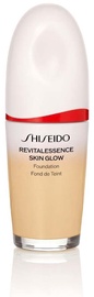 Tonālais krēms Shiseido Revitalessence Skin Glow 220 Linen, 30 ml