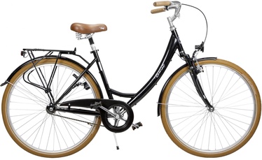 Велосипед городской Romet Angel Lux, 28 ″, коричневый/черный
