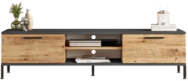TV-laud Kalune Design RL1-AA, pruun/antratsiit, 160 cm x 35 cm x 39.1 cm