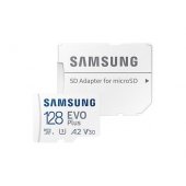 Atmiņas karte Samsung MICRO SDXC C10 EVO+, 128 GB