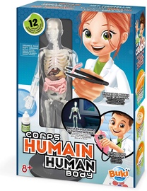 Intelektuāla rotaļlieta Buki France Human Body 2163, balta/melna/dzeltena