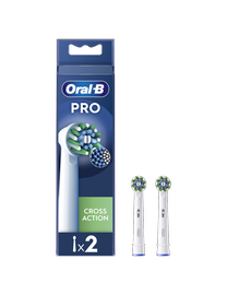 Zobu birstes uzgalis Oral-B EB50-2 Cross Action Pro, 2 gab.