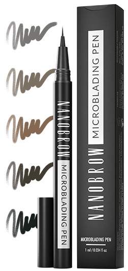 Kulmupliiats Nanobrow Microblanding Pen Espresso, 1 ml