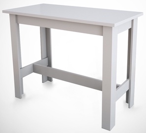 Барный стол Kalune Design Barra, белый, 120 см x 60 см x 93 см