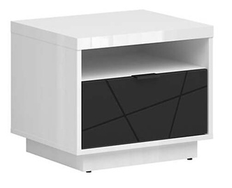 Naktsskapītis Black Red White Forn, balta/melna, 42.5 x 50 x 42.5 cm
