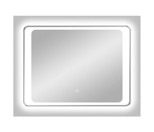 Зеркало Vento Bari, с освещением, подвесной, 80 см x 60 см