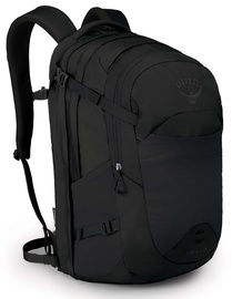 Seljakott Osprey Nebula, must, 32 l, 15"