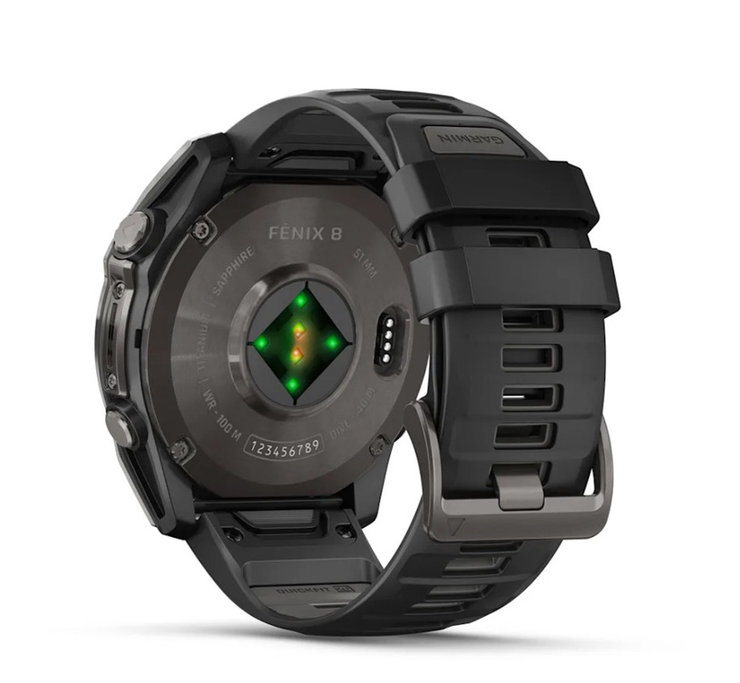 Nutikell Garmin Fenix 8 51MM AMOLED 010-02905-21, must