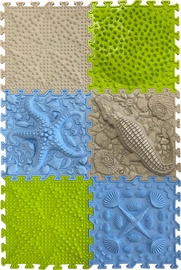 Ortonature Puzles - Paklājiņu Komplekts Wild Island 10686618, 25 cm x 25 cm, 6 gab.
