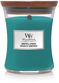 Свеча ароматическая WoodWick Juniper & Spruce, 65 час, 275 г, 100 мм x 120 мм