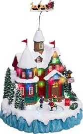 Dekorācija, "Māja" Fééric Lights and Christmas, 23 cm, daudzkrāsains