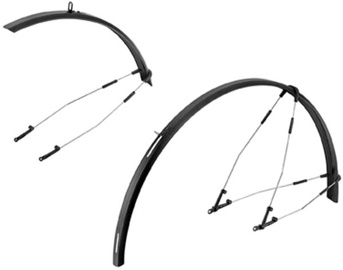 Dubļu sargs Giant Speedshield RGX Set 530000050, nerūsējošais tērauds/polikarbonāts, melna