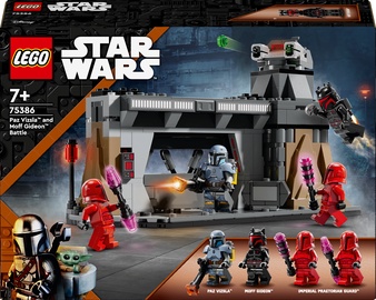 Konstruktor LEGO® Star Wars Paz Vizsla™ ja Moff Gideon™-i lahing 75386