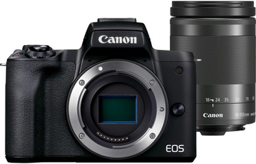 Süsteemne fotoaparaat Canon EOS M50 Mark II + EF-M 18-150mm f/3.5-6.3 IS STM