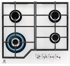 Gāzes plīts Electrolux "Gas on Glass" 600 KGG64362W