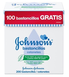 Vatipulgad Johnson's Cotton Swabs, 0 kuud