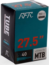 Dviračių padangų kamera RFR MTB TUBE148, guma, juoda, 27.5"