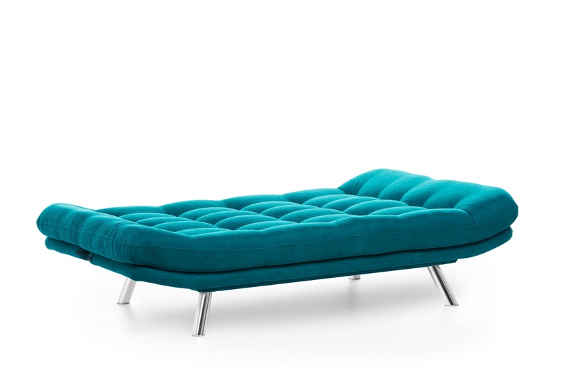 Диван-кровать Hanah Home Misa Petrol, зеленый, 100 x 200 см x 104 см