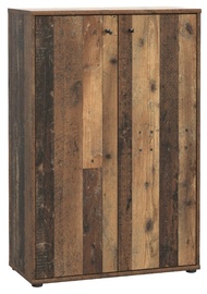 Komoda Forte Tempra 2 T2KK30-H51, tamsi ąžuolo, 34.8 x 73.7 cm x 111.1 cm