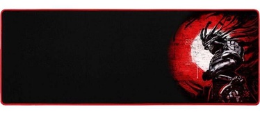 Peles paliktnis Defender Liberty, 30 cm x 80 cm x 0.3 cm, melna/sarkana
