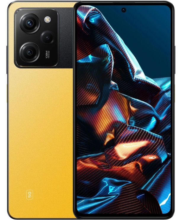 Мобильный телефон Poco X5 Pro 5G, желтый, 6GB/128GB