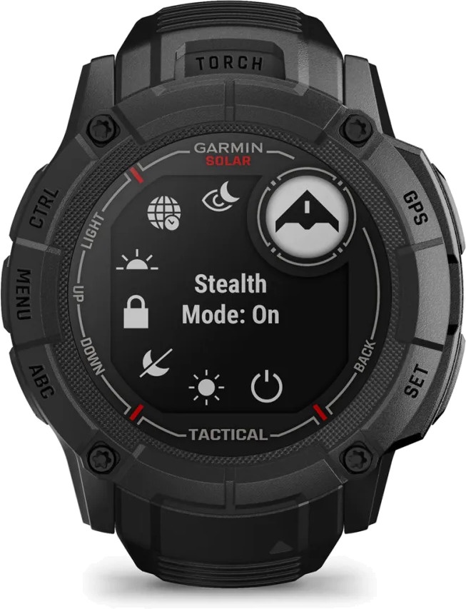 Умные часы Garmin Instinct 2X Solar Tactical, черный