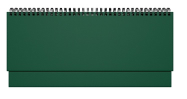 Galda kalendārs Timer Memo Balad 2024, zaļa, 11.2 cm x 29 cm