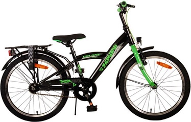 Детский велосипед, городской Volare Thombike, черный/зеленый, 20″