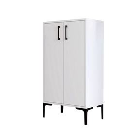 Jalatsikapp Kalune Design Prag 845HCT4113, valge, 350 mm x 600 mm x 1110 mm