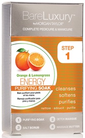 Komplekts Morgan Taylor Bare Luxury Complete Pedicure & Manicure Energy Orange & Lemongrass, 88 g, 4 gab.