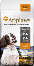Kuiv koeratoit Applaws Adult Small Medium Breed, kanaliha, 15 kg