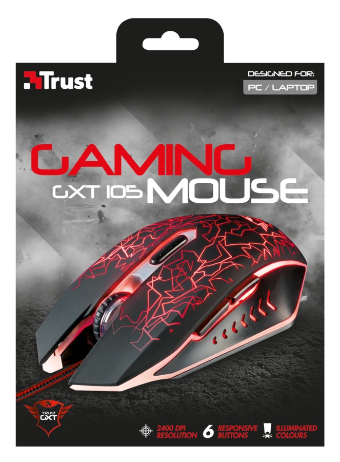 mouse gaming trust gxt 105