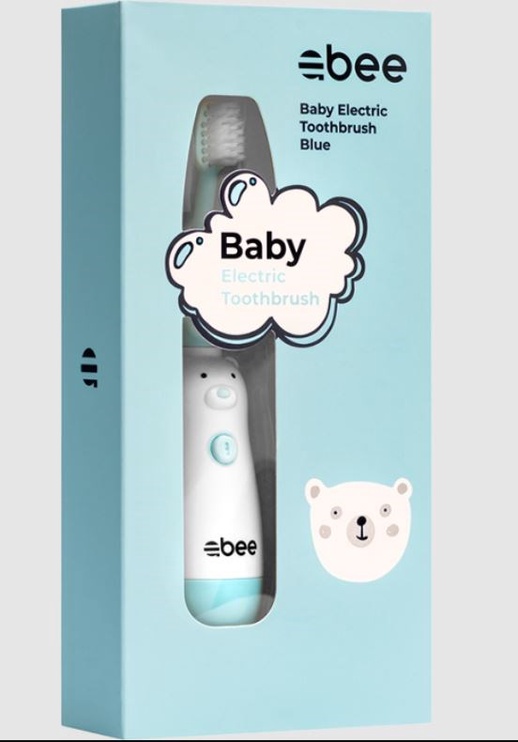 Электрическая зубная щетка Abee Baby Electric Toothbrush, синий